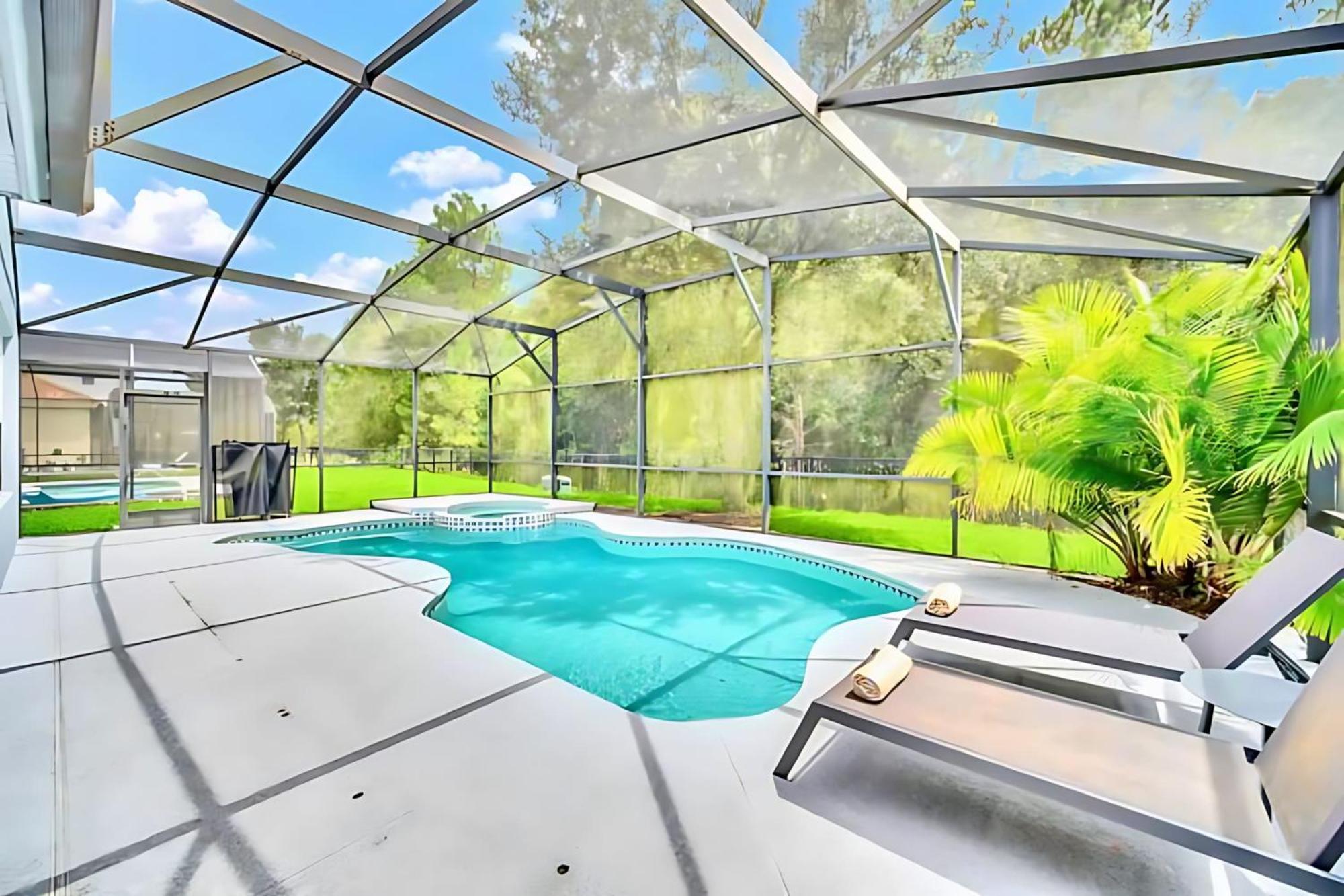 6Br Resort Home Near Disney - With Private Pool Hot Tub And Games Room Kissimmee Ngoại thất bức ảnh