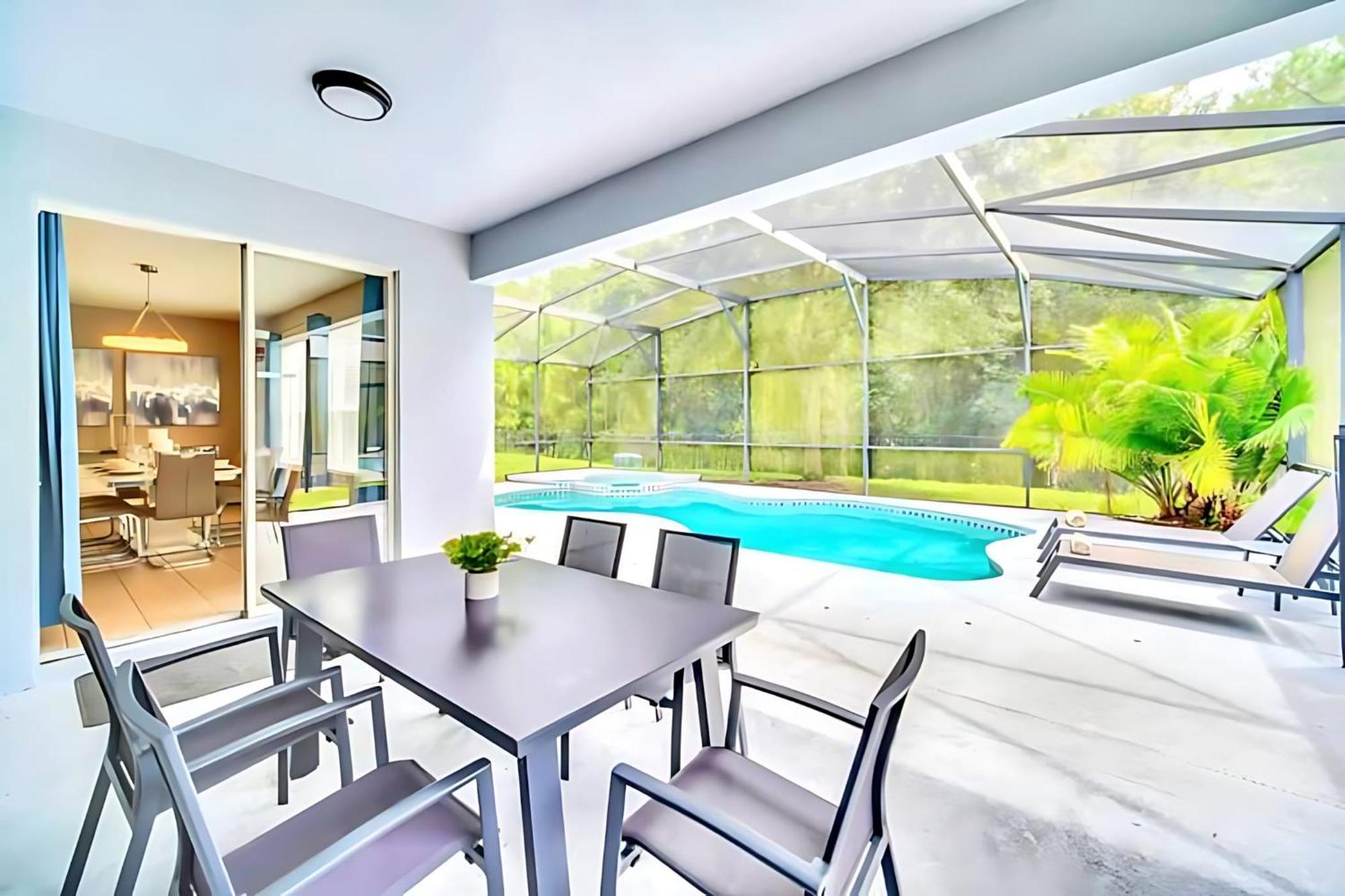 6Br Resort Home Near Disney - With Private Pool Hot Tub And Games Room Kissimmee Ngoại thất bức ảnh